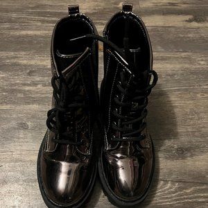 Girls Steve Madden Lace Up Boots
